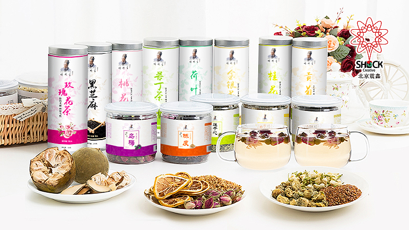時(shí)珍堂代茶飲系列包裝設(shè)計(jì)