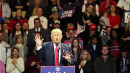 美國(guó)候任總統(tǒng)特朗普啟動(dòng)慶祝勝選巡游